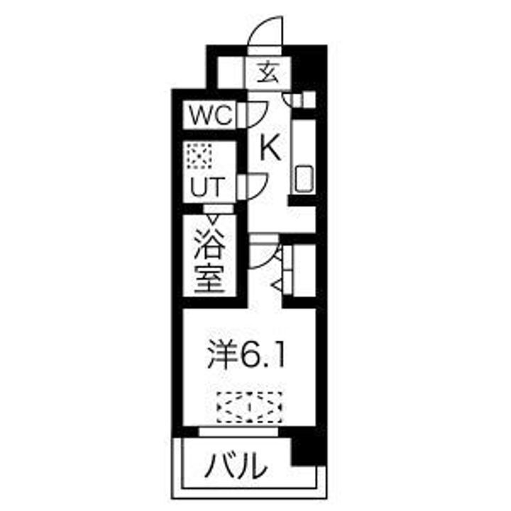 スプランディッド新大阪ＤＵＥ 8階 1K 賃貸物件詳細