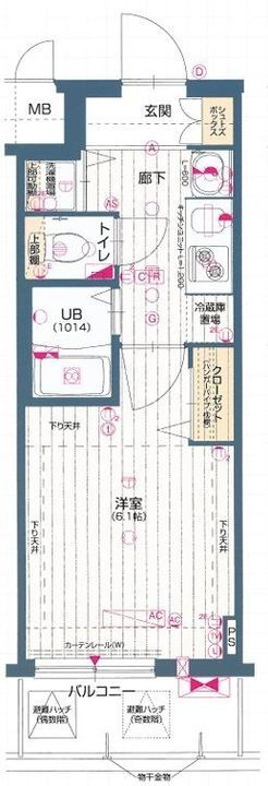 大阪府大阪市北区天神橋８丁目 天神橋筋六丁目駅 1K マンション 賃貸物件詳細