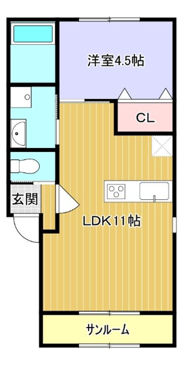 滋賀県甲賀市甲賀町大原中 甲賀駅 1LDK アパート 賃貸物件詳細