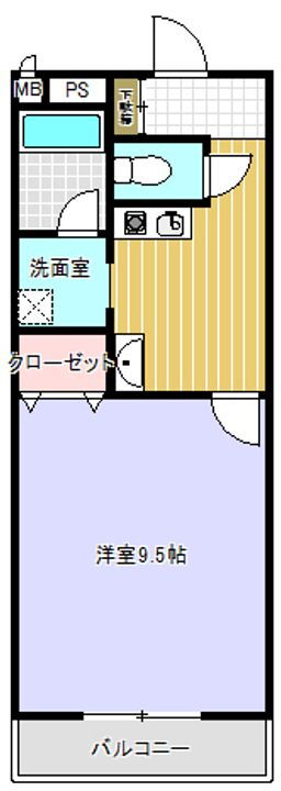 滋賀県湖南市石部東１丁目 石部駅 1K マンション 賃貸物件詳細