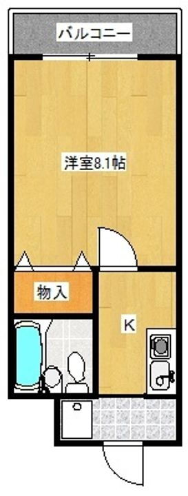 滋賀県湖南市三雲 三雲駅 1K マンション 賃貸物件詳細