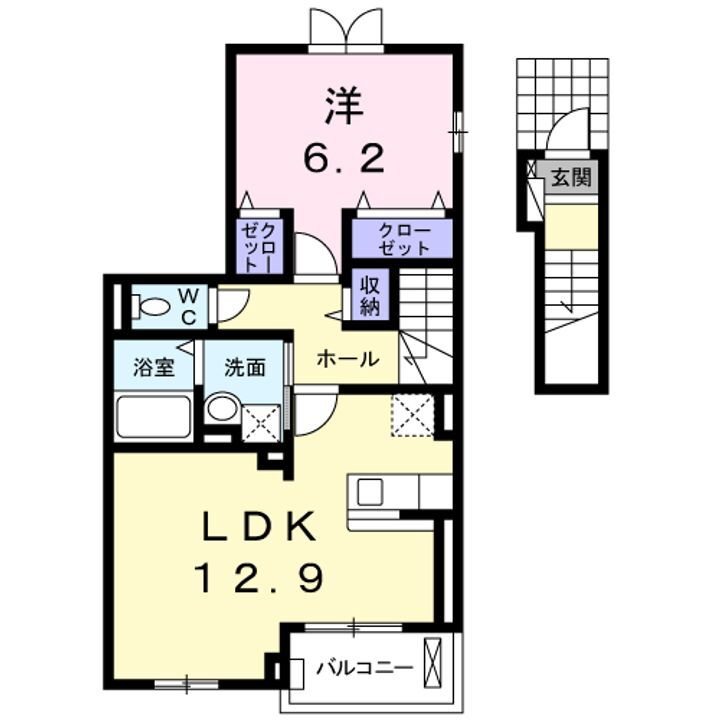 滋賀県栗東市小柿１０丁目 草津駅 1LDK アパート 賃貸物件詳細