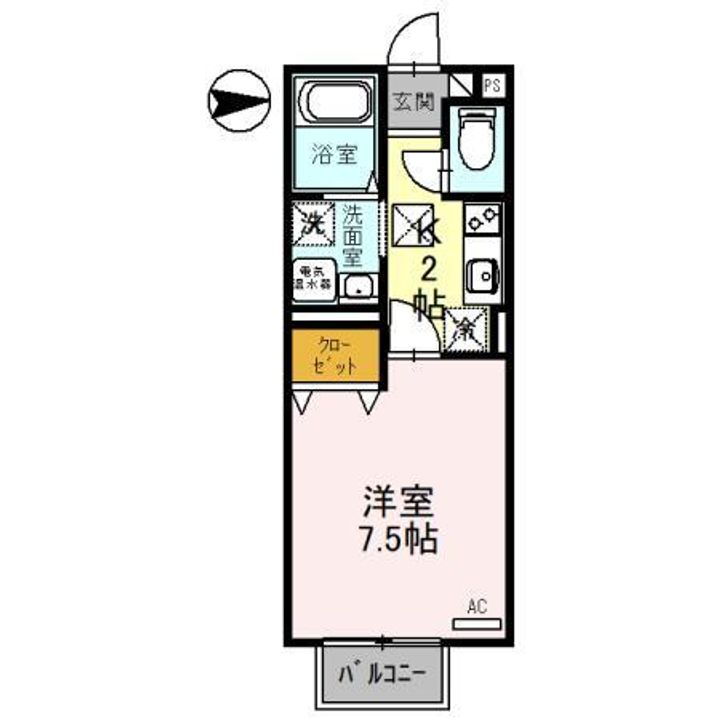 滋賀県湖南市菩提寺東２丁目 石部駅 1K アパート 賃貸物件詳細
