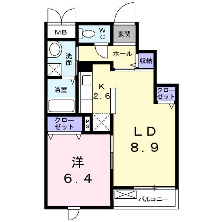 滋賀県東近江市東沖野１丁目 八日市駅 1LDK マンション 賃貸物件詳細