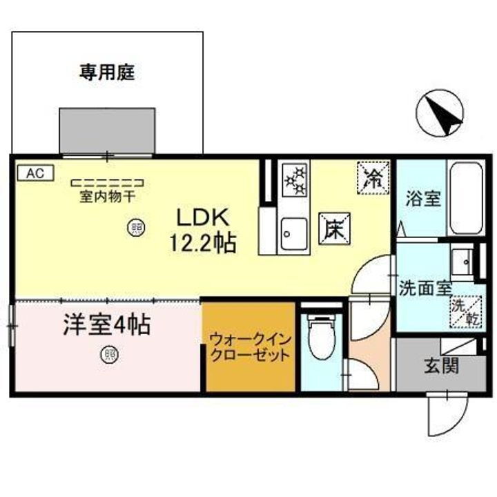 滋賀県栗東市目川 草津駅 1LDK アパート 賃貸物件詳細