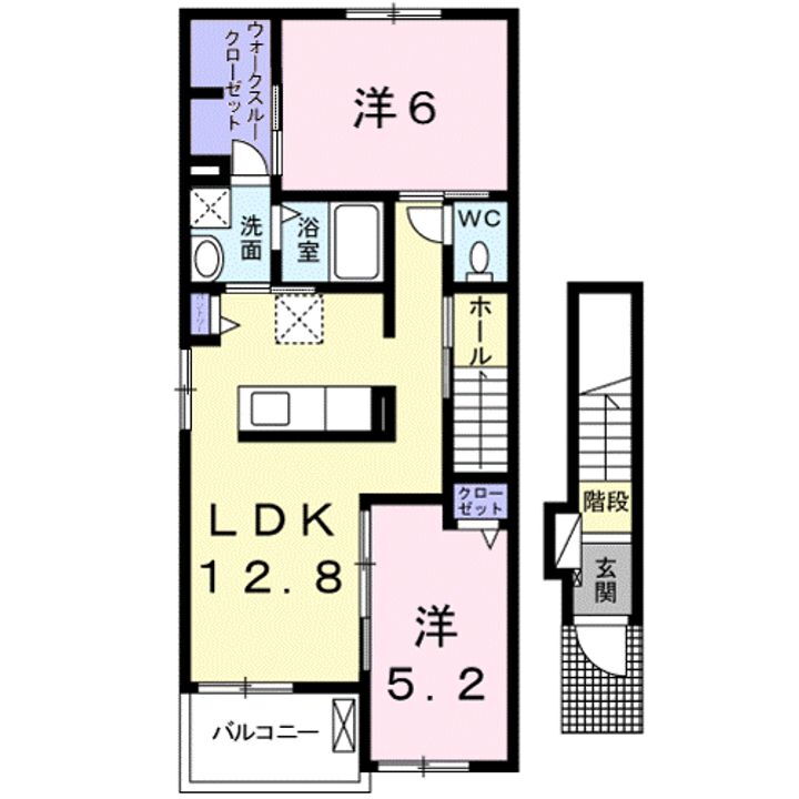 滋賀県湖南市三雲 三雲駅 2LDK アパート 賃貸物件詳細
