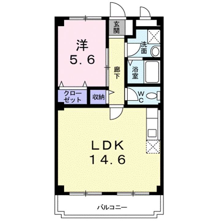 ステイツアルク 4階 1LDK 賃貸物件詳細