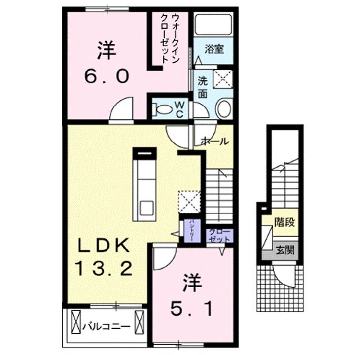 滋賀県蒲生郡日野町大字村井 日野駅 2LDK アパート 賃貸物件詳細
