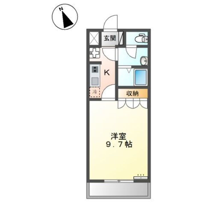 滋賀県甲賀市水口町北泉１丁目 三雲駅 1K アパート 賃貸物件詳細