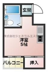 アルフィー大和田 3階 ワンルーム 賃貸物件詳細