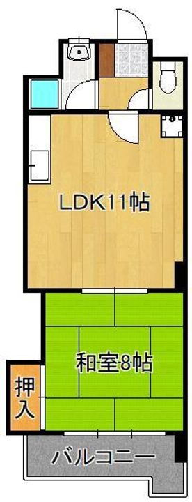 福岡県北九州市小倉北区砂津１丁目 小倉駅 1LDK マンション 賃貸物件詳細