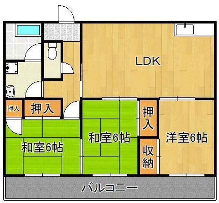 福岡県北九州市門司区清見１丁目 門司港駅 3LDK マンション 賃貸物件詳細