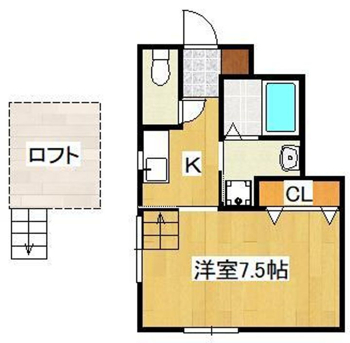 福岡県北九州市小倉南区中曽根東１丁目 下曽根駅 1K アパート 賃貸物件詳細