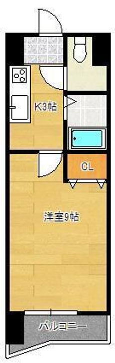 福岡県北九州市小倉南区北方１丁目 北方駅 1K マンション 賃貸物件詳細