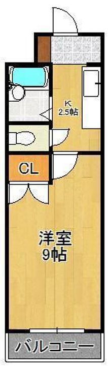 福岡県北九州市小倉北区黄金１丁目 小倉駅 1K マンション 賃貸物件詳細