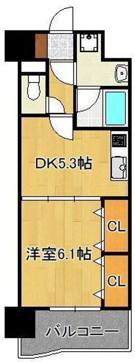 福岡県北九州市小倉北区東篠崎３丁目 片野駅 1DK マンション 賃貸物件詳細