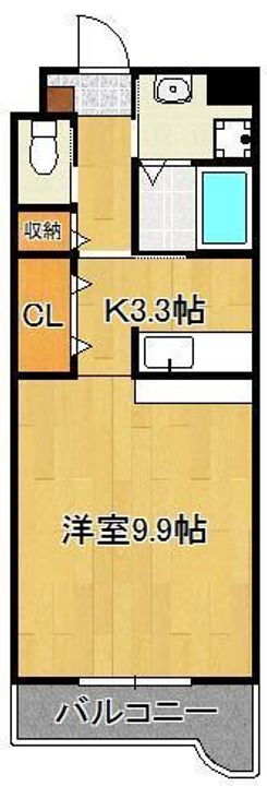福岡県北九州市小倉北区東篠崎１丁目 片野駅 1K マンション 賃貸物件詳細