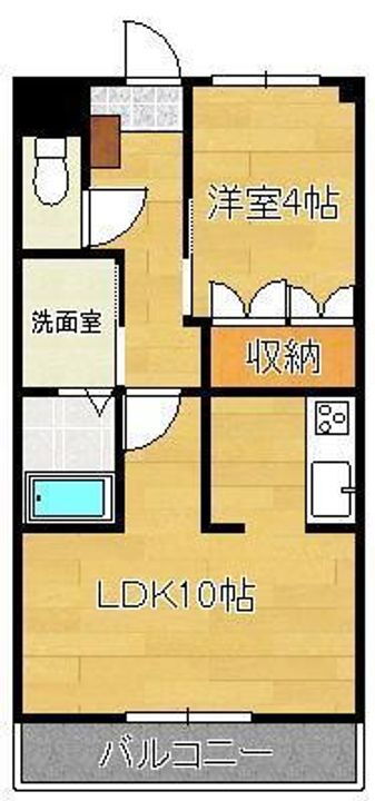 福岡県北九州市小倉北区熊本１丁目 片野駅 1LDK アパート 賃貸物件詳細