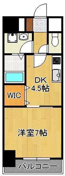 福岡県北九州市小倉北区黄金１丁目 香春口三萩野駅 1DK マンション 賃貸物件詳細