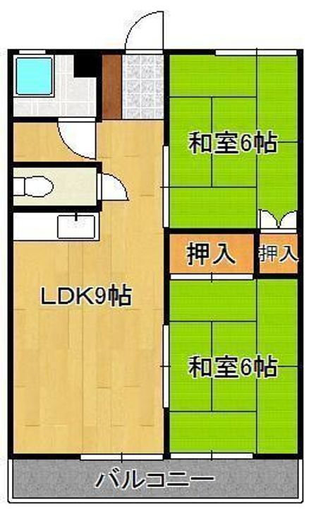 福岡県北九州市小倉北区東篠崎１丁目 片野駅 2LDK マンション 賃貸物件詳細