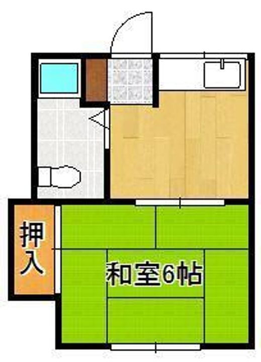福岡県北九州市小倉北区東篠崎１丁目 片野駅 1K アパート 賃貸物件詳細