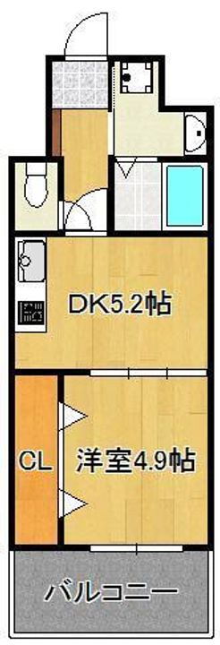 福岡県北九州市小倉北区片野３丁目 片野駅 1DK マンション 賃貸物件詳細