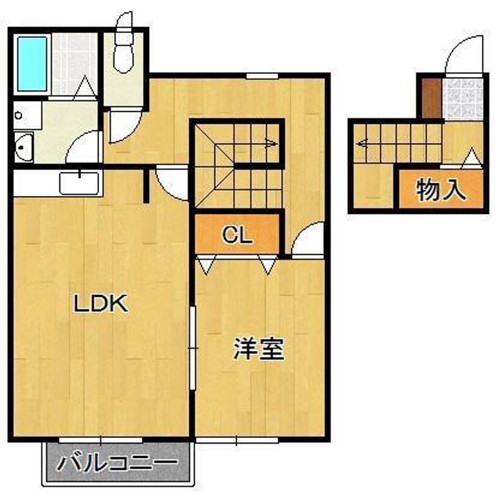 福岡県北九州市八幡西区岸の浦１丁目 黒崎駅 1LDK アパート 賃貸物件詳細