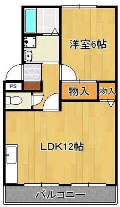 グランドハイツ木屋瀬 1階 1LDK 賃貸物件詳細