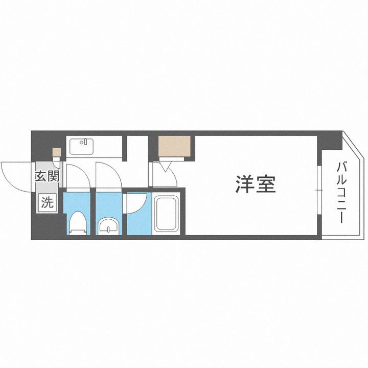 リッツ加島 11階 1K 賃貸物件詳細