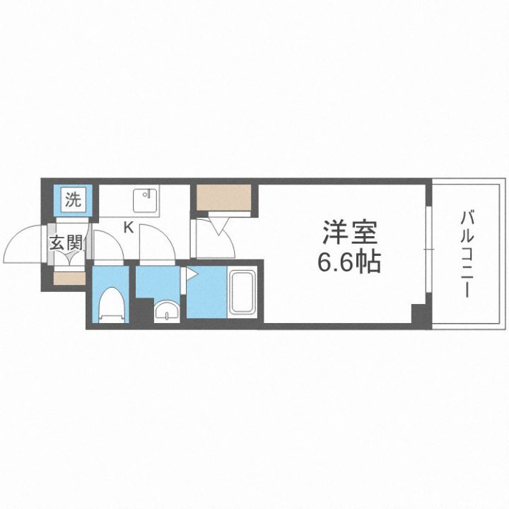エスリードレジデンス大阪グランノースＩ 4階 1K 賃貸物件詳細