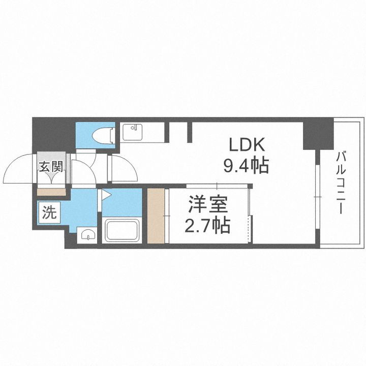 大阪府大阪市北区南森町２丁目 南森町駅 1LDK マンション 賃貸物件詳細