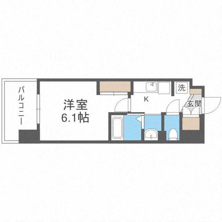 Ｌｕｘｅ新大阪西 8階 1K 賃貸物件詳細