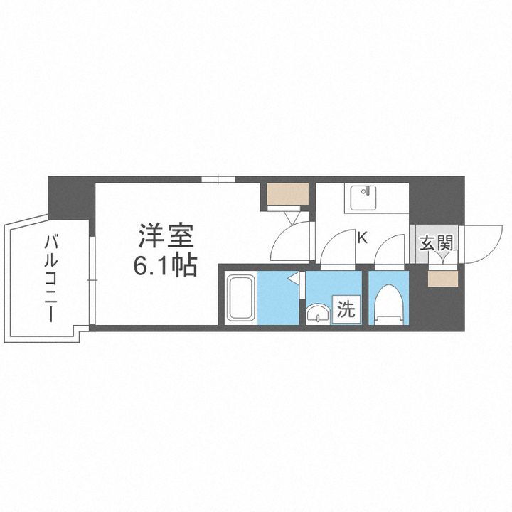 大阪府大阪市都島区中野町５丁目 桜ノ宮駅 1K マンション 賃貸物件詳細