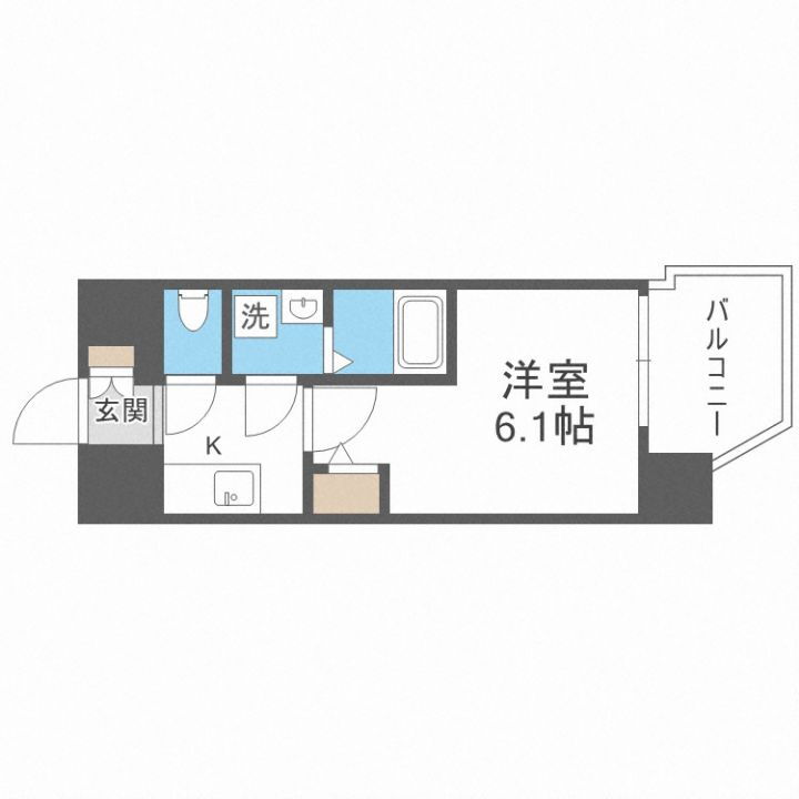 大阪府大阪市都島区中野町５丁目 桜ノ宮駅 1K マンション 賃貸物件詳細