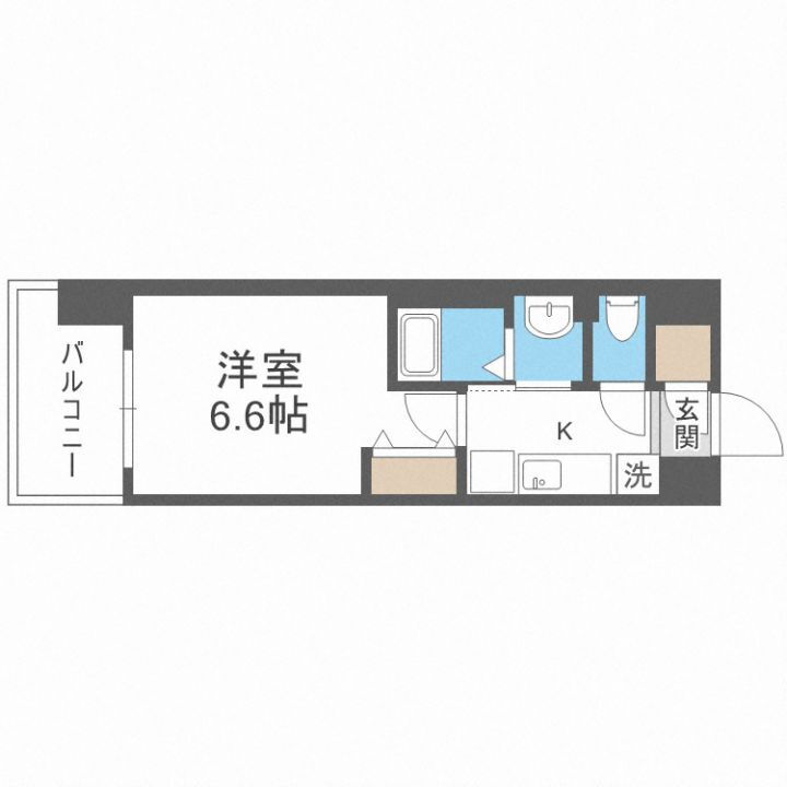 アドバンス大阪城東ブロード 7階 1K 賃貸物件詳細
