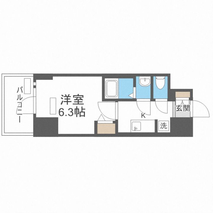 プレサンス塚本アクミリオン 3階 1K 賃貸物件詳細