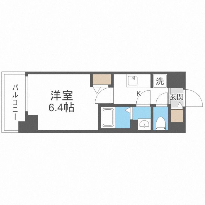 プレサンスブルーム東三国 4階 1K 賃貸物件詳細