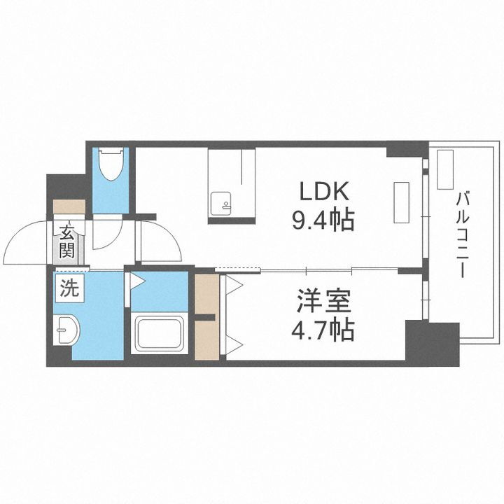 プレサンス新大阪ジェイズ 7階 1LDK 賃貸物件詳細