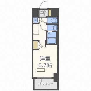 ベラジオ三国駅前 4階 1K 賃貸物件詳細