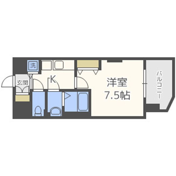 大阪府大阪市淀川区新高４丁目 三国駅 1K マンション 賃貸物件詳細