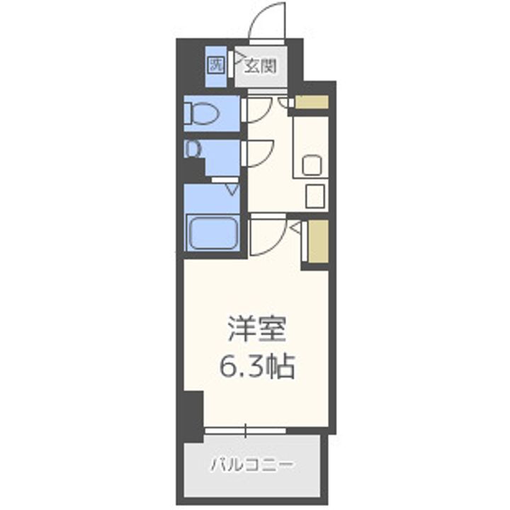 大阪府大阪市浪速区幸町３丁目 汐見橋駅 1K マンション 賃貸物件詳細