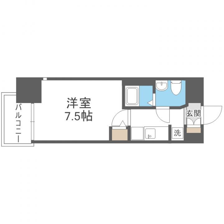エグゼ大阪ＤＯＭＥ　ＣＩＴＹグレイス 11階 1K 賃貸物件詳細