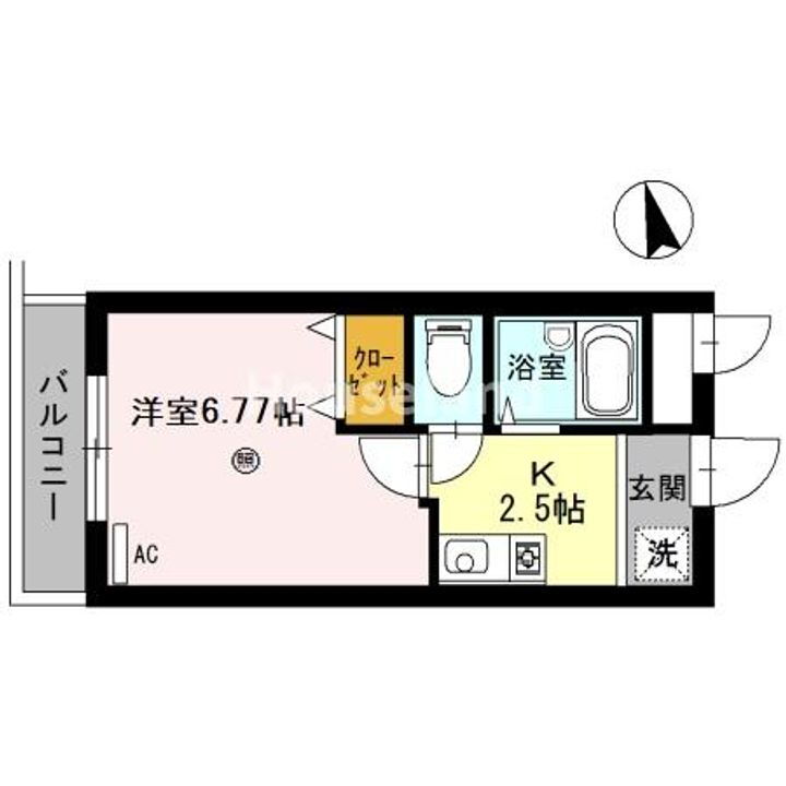 和歌山県和歌山市栄谷 紀ノ川駅 1K アパート 賃貸物件詳細
