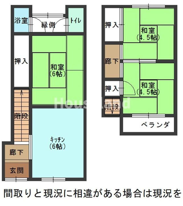 和歌山県和歌山市市小路 紀ノ川駅 3DK 一戸建て 賃貸物件詳細