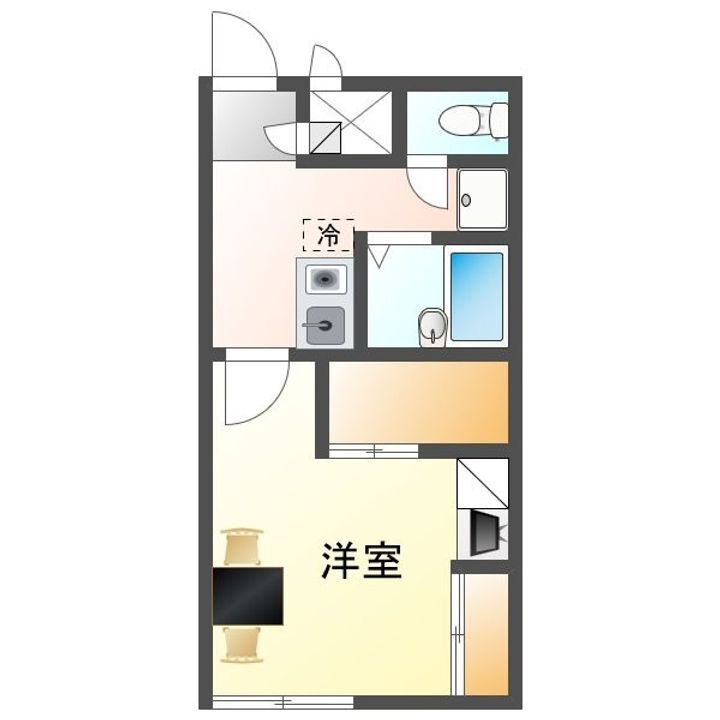 岡山県岡山市北区高柳東町 備前三門駅 1K アパート 賃貸物件詳細