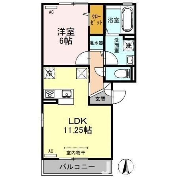 アネシス駅南 1階 1LDK 賃貸物件詳細