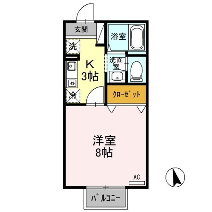 新潟県妙高市高柳２丁目 新井駅 1K アパート 賃貸物件詳細