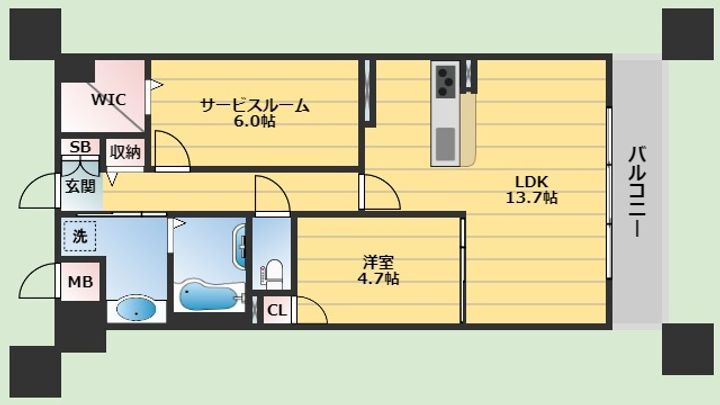 大阪府豊中市本町４丁目 賃貸マンション