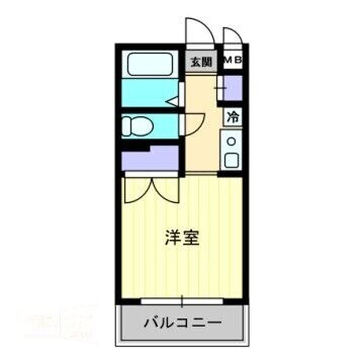 岡山県岡山市北区西古松２丁目 植松駅 1K マンション 賃貸物件詳細