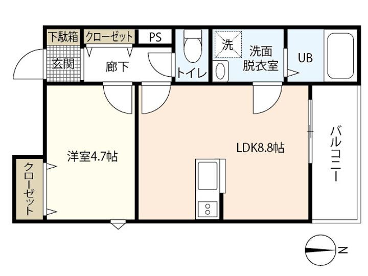 岡山県岡山市北区南方２丁目 岡山駅 11LDK アパート 賃貸物件詳細